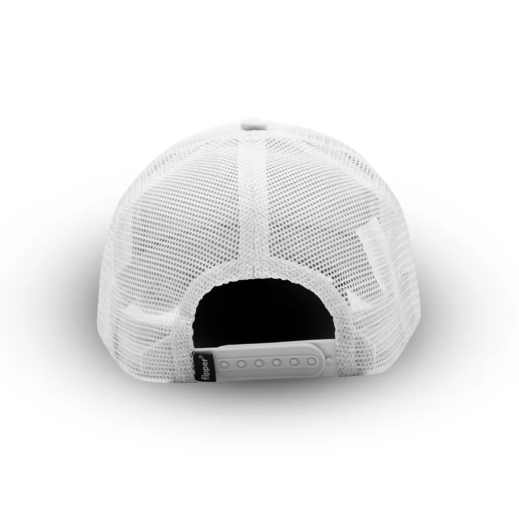 Fipper Headgear Adjustable Trucker Cap in Burlwood