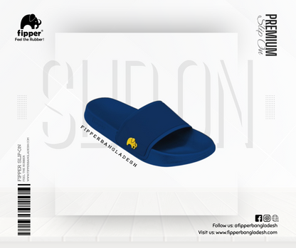 Fipper Slip On in Blue / Yellow