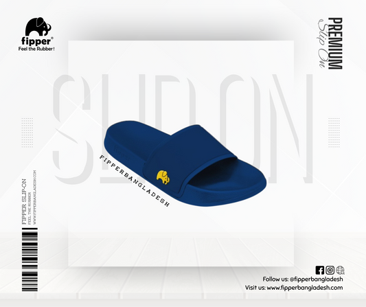 Fipper Slip On in Blue / Yellow
