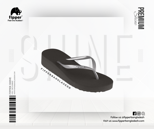Fipper Shine for Women in Grey (Dark)
