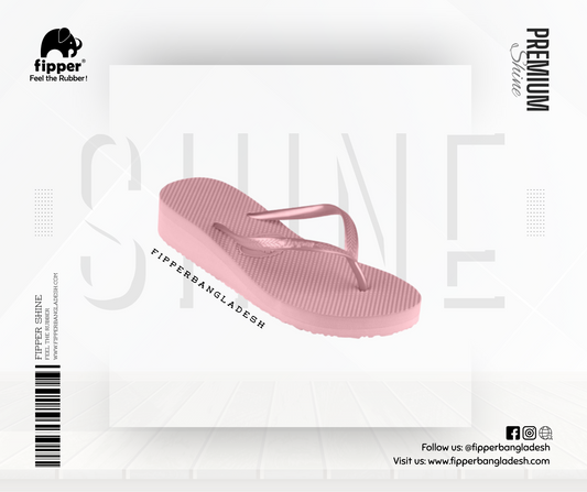Fipper Shine for Women in Pink (Chestnut) / Pink (Rose)