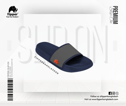 Fipper Slipper Slip-On in Blue (Dark)