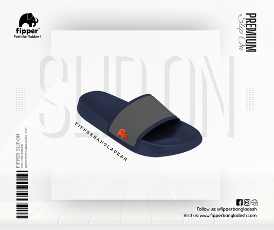 Fipper Slipper Slip-On in Blue (Dark)