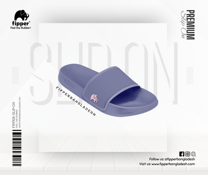 Fipper Slip On for Unisex in Purple (Impul) / Orange
