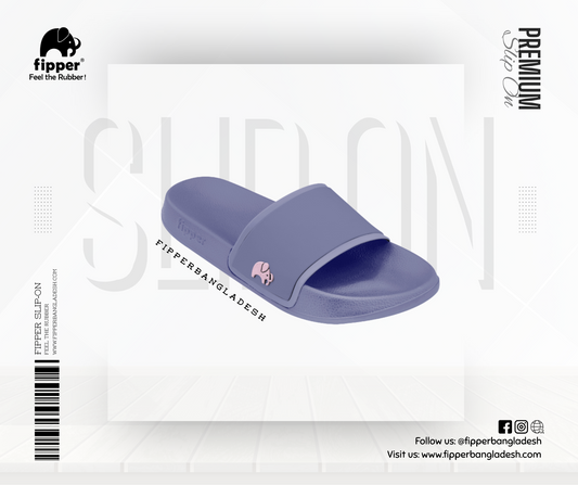 Fipper Slip On for Unisex in Purple (Impul) / Orange