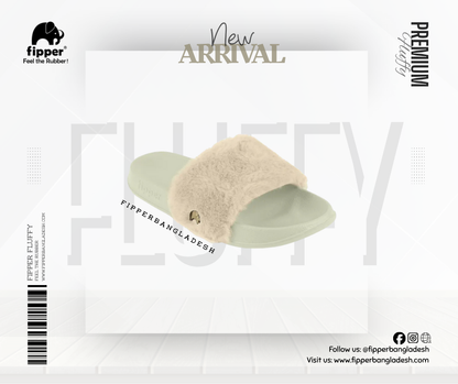 Fipper Fluff for Women in Mint (Suede)