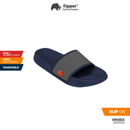 Fipper Slipper Slip-On in Blue (Dark)