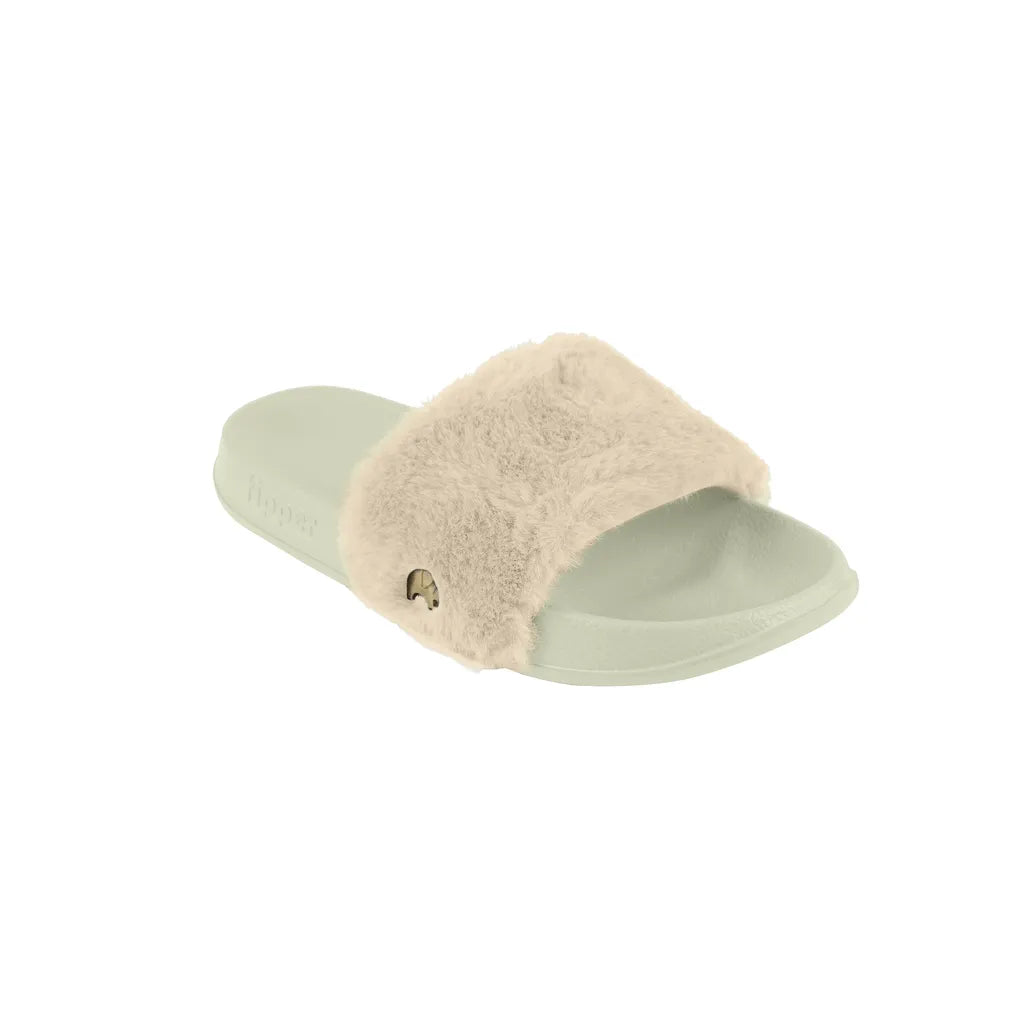 Fipper Fluff for Women in Mint (Suede)