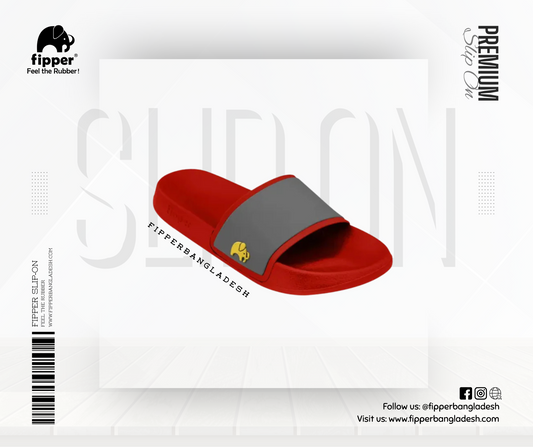 Fipper Slip On in Red (Devian) / Grey (Dark) / Yellow (Saiyan)