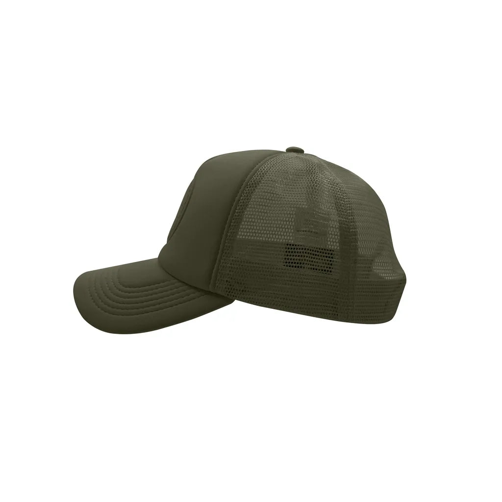 Fipper Headgear Adjustable Trucker Cap in Grape (Leaf)