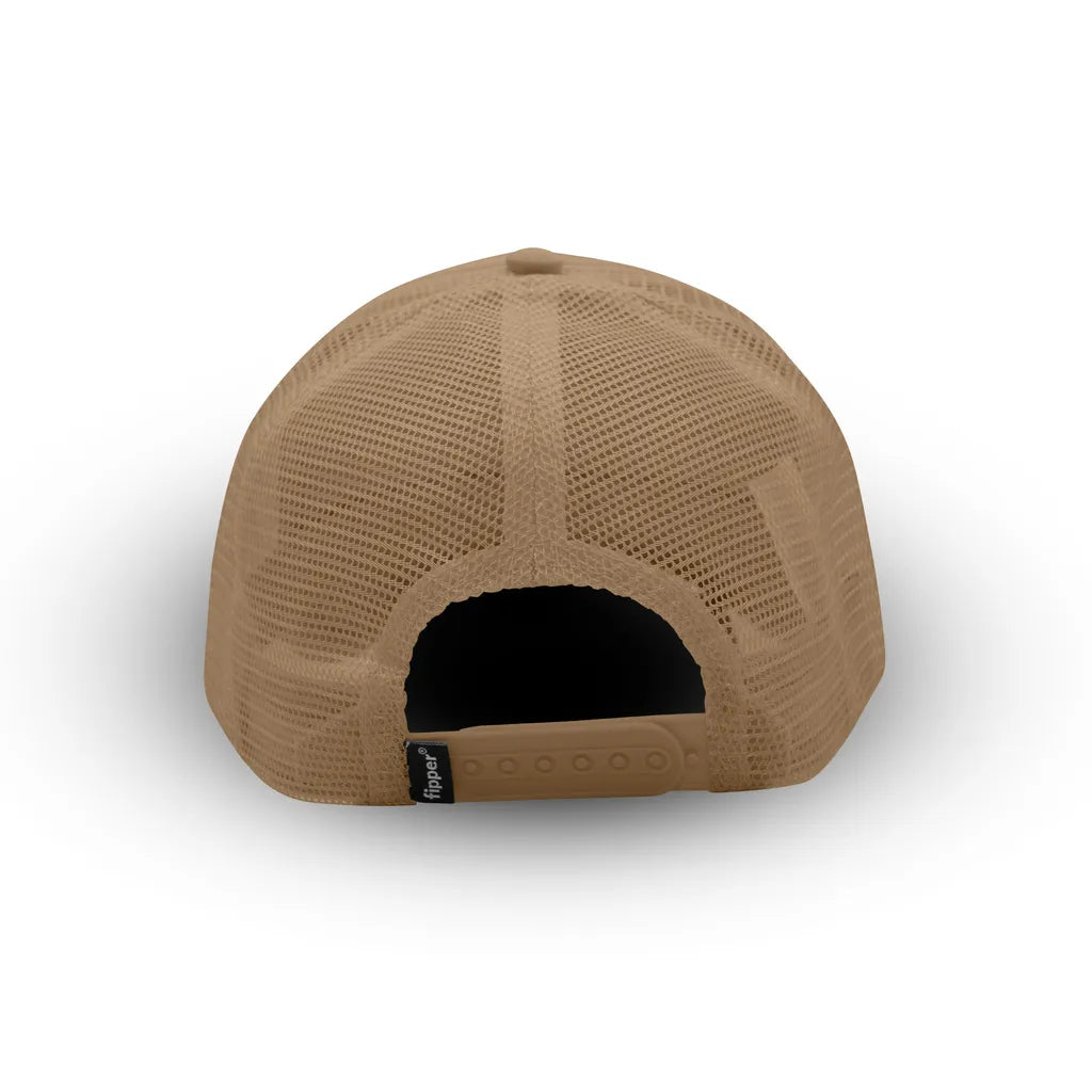 Fipper Headgear Adjustable Trucker Cap in Kelp