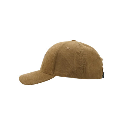 Fipper Headgear Corduroy Adjustable Cap F (Metal) in Brown (Dull)