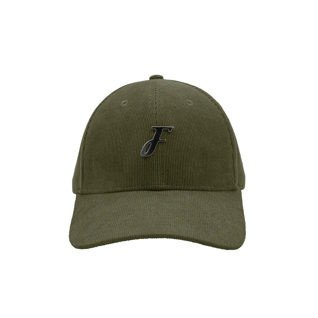 Fipper Headgear Corduroy Adjustable Cap F (Metal) in Green (Lunar)