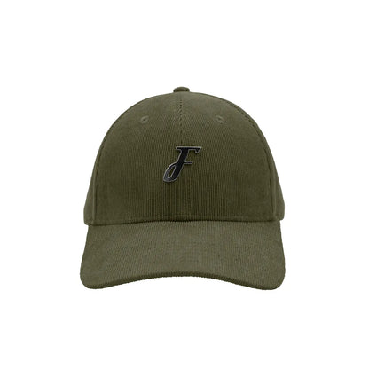 Fipper Headgear Corduroy Adjustable Cap F (Metal) in Green (Lunar)