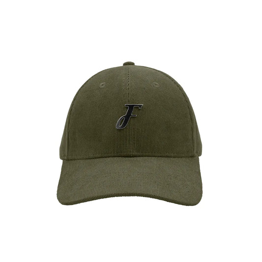 Fipper Headgear Corduroy Adjustable Cap F (Metal) in Green (Lunar)