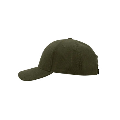 Fipper Headgear Corduroy Adjustable Cap F (Metal) in Green (Lunar)