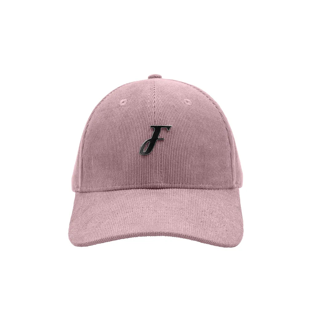 Fipper Headgear Corduroy Adjustable Cap F (Metal) in Pink (Rose)