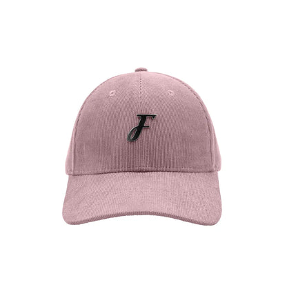 Fipper Headgear Corduroy Adjustable Cap F (Metal) in Pink (Rose)