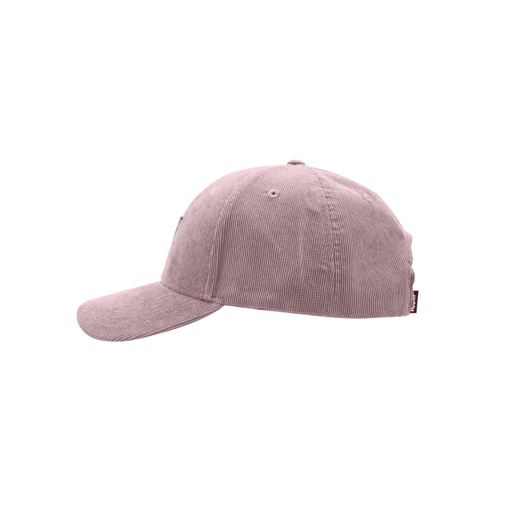 Fipper Headgear Corduroy Adjustable Cap F (Metal) in Pink (Rose)
