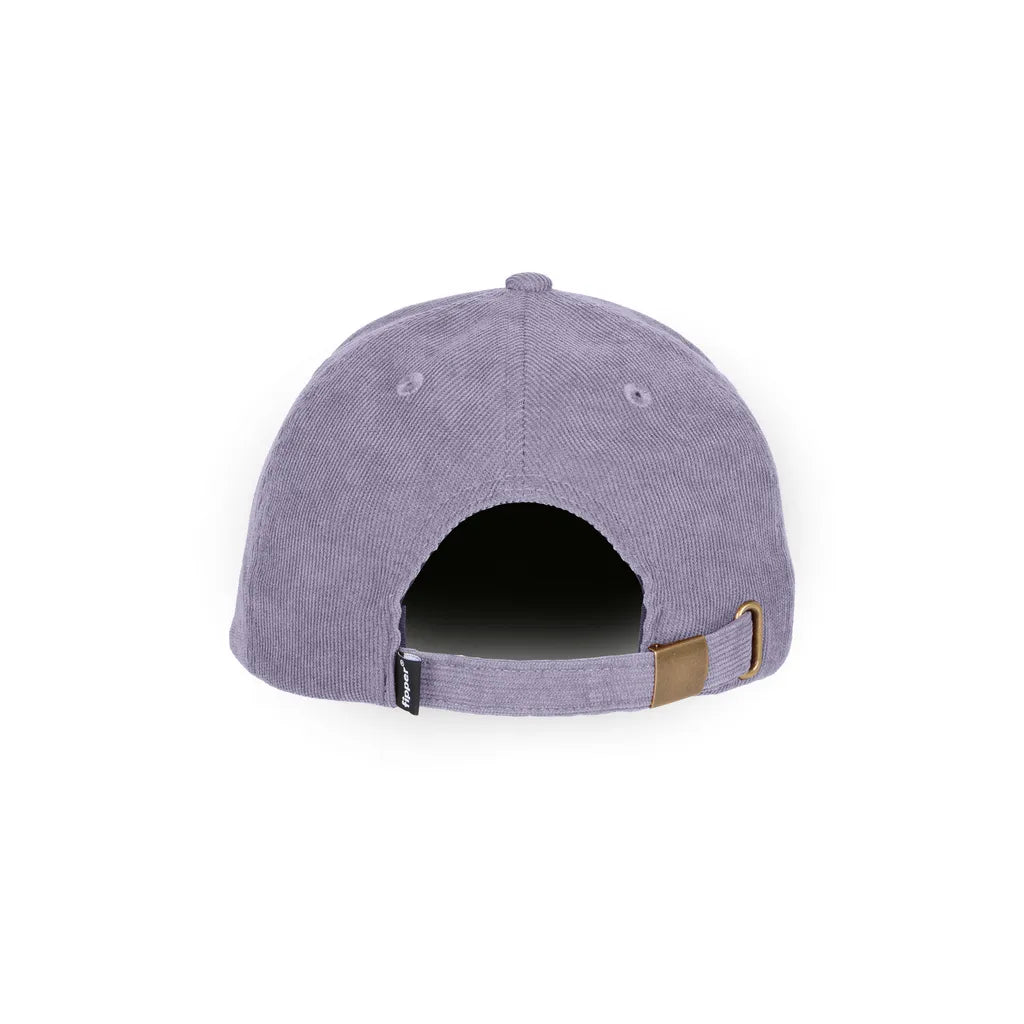 Fipper Headgear Corduroy Adjustable Cap F (Metal) in Purple (Venus)