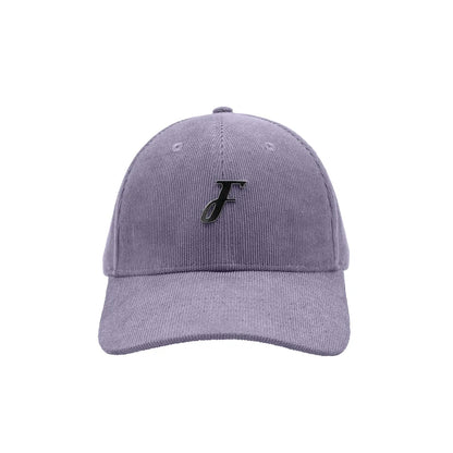 Fipper Headgear Corduroy Adjustable Cap F (Metal) in Purple (Venus)