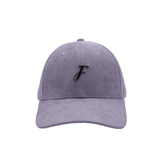 Fipper Headgear Corduroy Adjustable Cap F (Metal) in Purple (Venus)