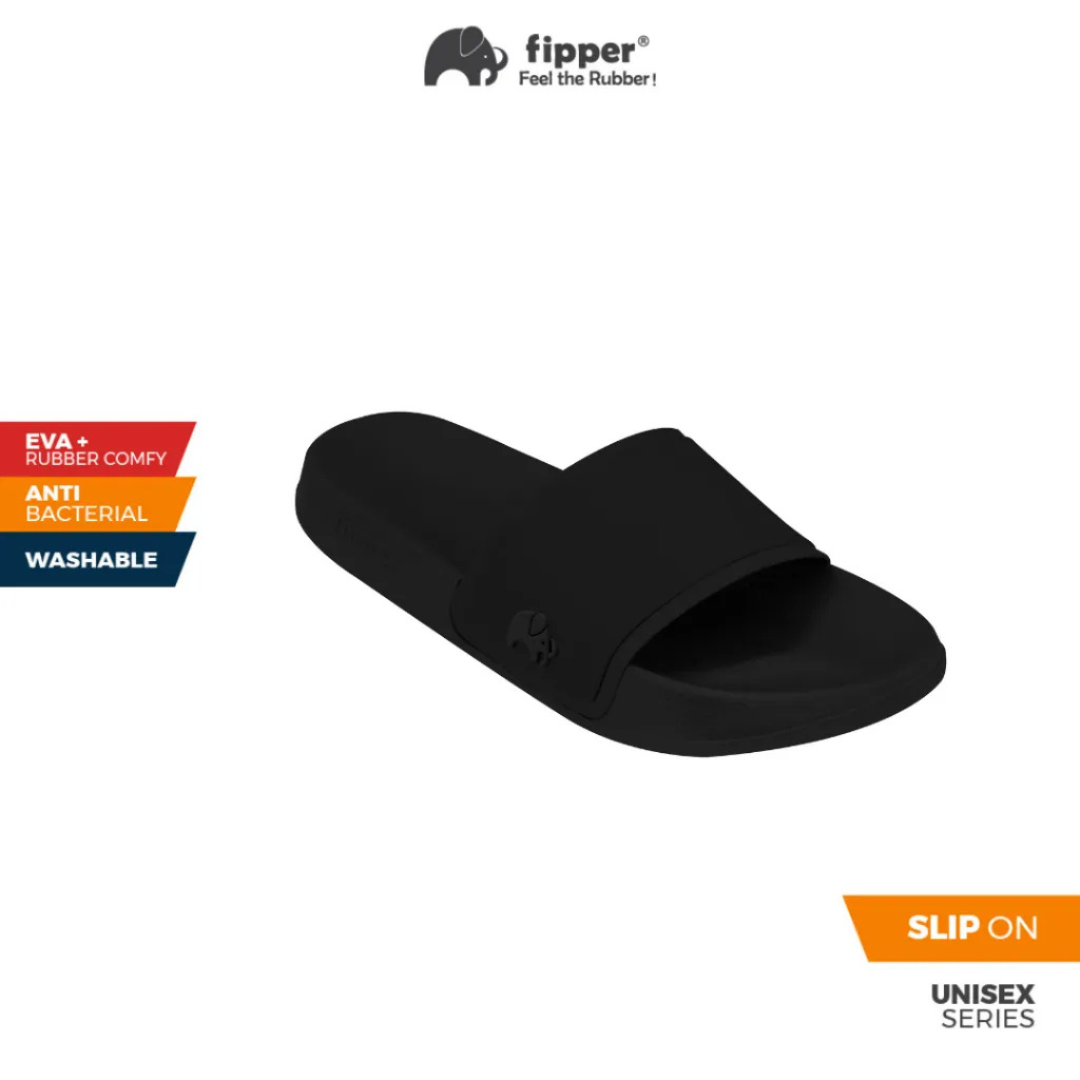 Fipper Slip-On Black