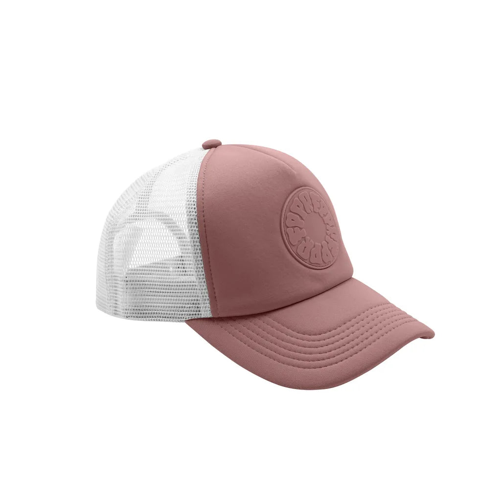 Fipper Headgear Adjustable Trucker Cap in Burlwood