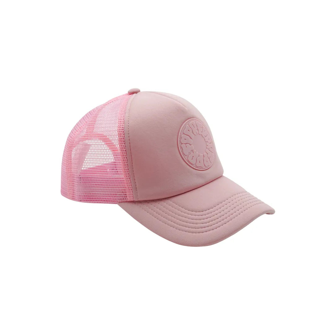 Fipper Headgear Adjustable Trucker Cap in Woodrose